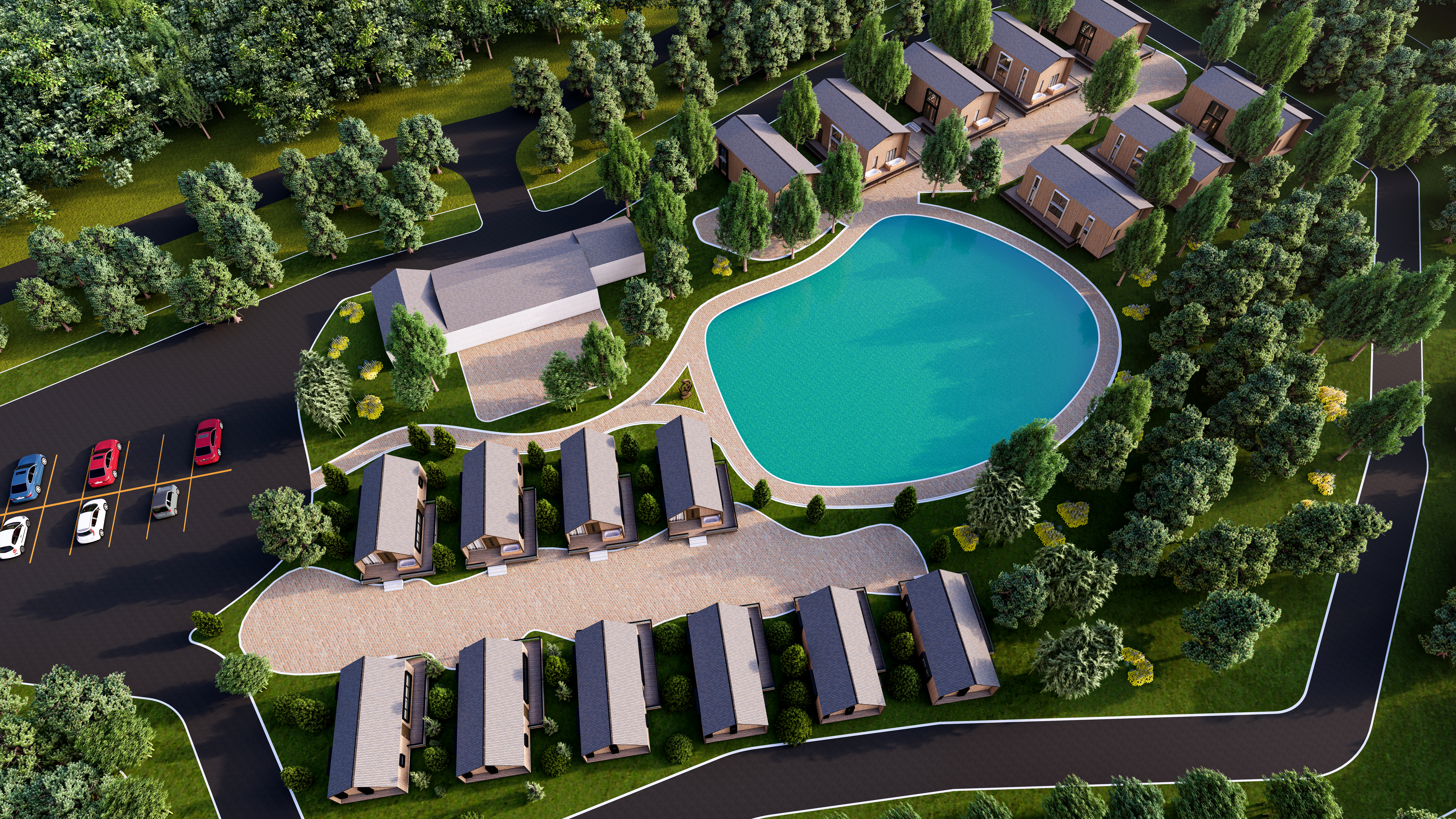 2 Seasons Wellness Hub Aerial View