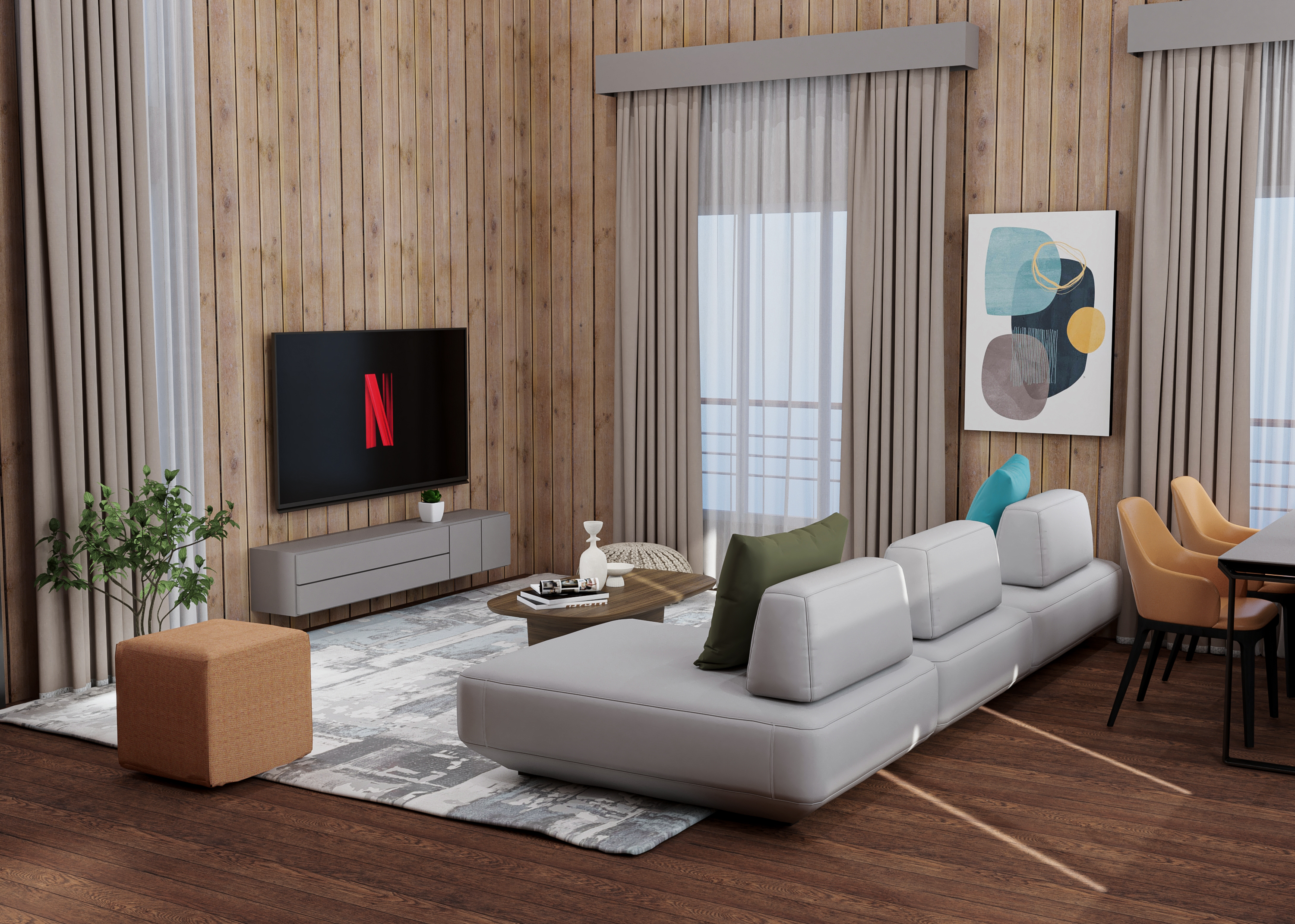 Premium Pod Interior